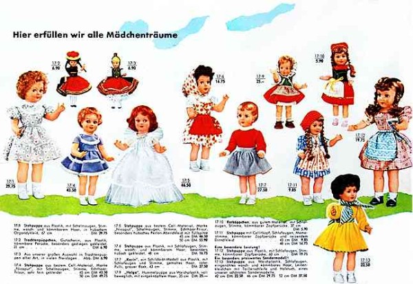 Alte Puppen 1950er Jahre Alte Puppen 1950er Jahre