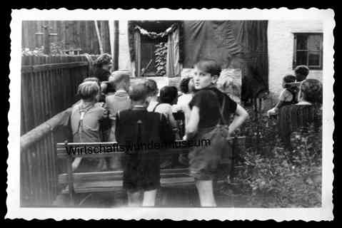 Altes Foto Kasperletheater Altes Foto Kasperletheater