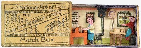 National-Art-of Hoop-turning & Wood-carving in the Match-Box National-Art-of Hoop-turning & Wood-carving in the Match-Box