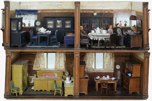 Historische Puppenstube 1920er Jahre Historische Puppenstube 1920er Jahre