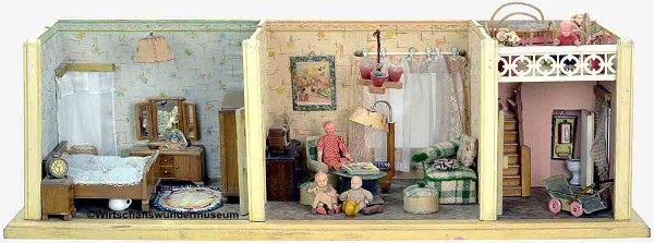 Historische Puppenstube 1930er Jahre Historische Puppenstube 1930er Jahre