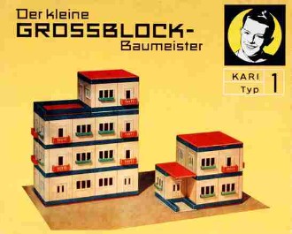  Kari Baukasten Typ 1, "Der kleine Grossblock-Baumeister"
