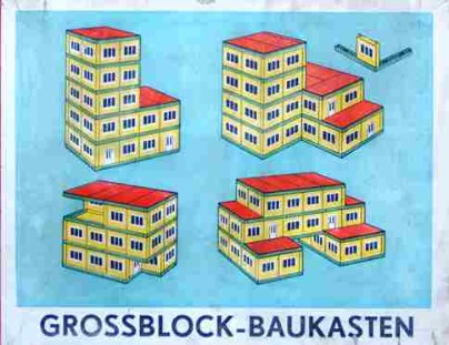 DDR Grossblock-Baukasten