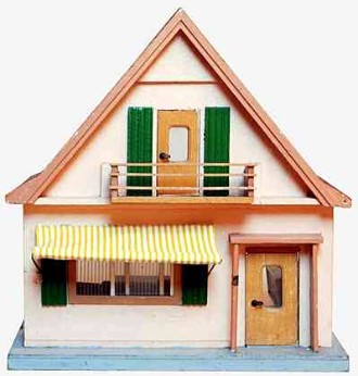 Puppenhaus 50er Jahre