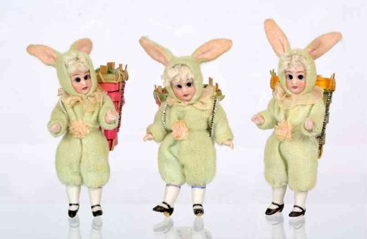 Antike Hasenkinder / Rabbit Dolls Antike Hasenkinder / Rabbit Dolls